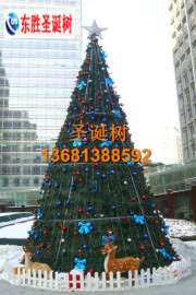 北京燕郊节日亮化工程-灯饰画-树木亮化-大型圣诞树工程
