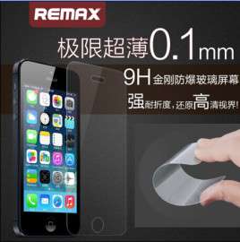 REMAX iphone5s超薄钢化膜0.1mm 最薄钢化膜