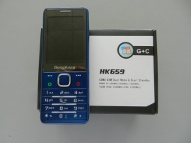 HK659 CDMA 800+GSM 双模机 双卡双待内置高通芯片
